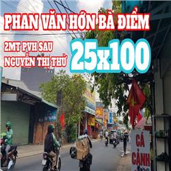 MẶT TIỀN PHAN VĂN HỚN VỊ TRÍ ĐẸP