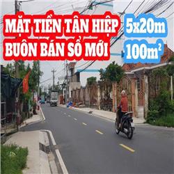 MẶT TIỀN TÂN HIỆP 2 LÔ SỔ MỚI 2025 ĐẦU TƯ ĐẸP 