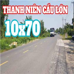 MẶT TIỀN ĐẶNG CÔNG BỈNH THANH NIÊN CẦU LỚN HÓC MÔN 700M²