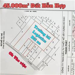 45.000m² ĐẤT VƯỜN MT KÊNH 90M TÂN AN HỘI ĐƯỜNG KINH 6M (QH 40M) 