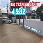 Dự án đất 5 nền Thị trấn Hóc Môn