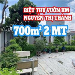 BIỆT THỰ SÂN VƯỜN 2 MẶT TIỀN KẸT GẤP THỚI TAM THÔN 
