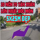 NEW 20 NỀN MỚI TINH TẠI TÂN XUÂN TÔ KÝ KHU VIP NHANH TAY CHỌN LÔ ĐẸP