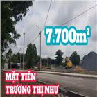 MẶT TIỀN TRƯƠNG THỊ NHƯ 7.700M² QH DÂN CƯ LÀM KHO XƯỞNG