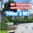 BIỆT THỰ SÂN VƯỜN 2 MẶT TIỀN KẸT GẤP THỚI TAM THÔN