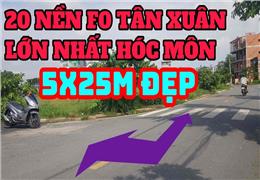 NEW 20 NỀN MỚI TINH TẠI TÂN XUÂN TÔ KÝ KHU VIP NHANH TAY CHỌN LÔ ĐẸP