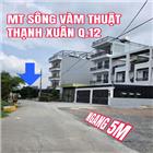 🟥MẶT TIỀN SÔNG VÀM THUẬT, THẠNH XUÂN, Q12 CÓ 2 LÔ NGANG 5M SHR GIÁ CHƯA TỚI 4ĐỒNG